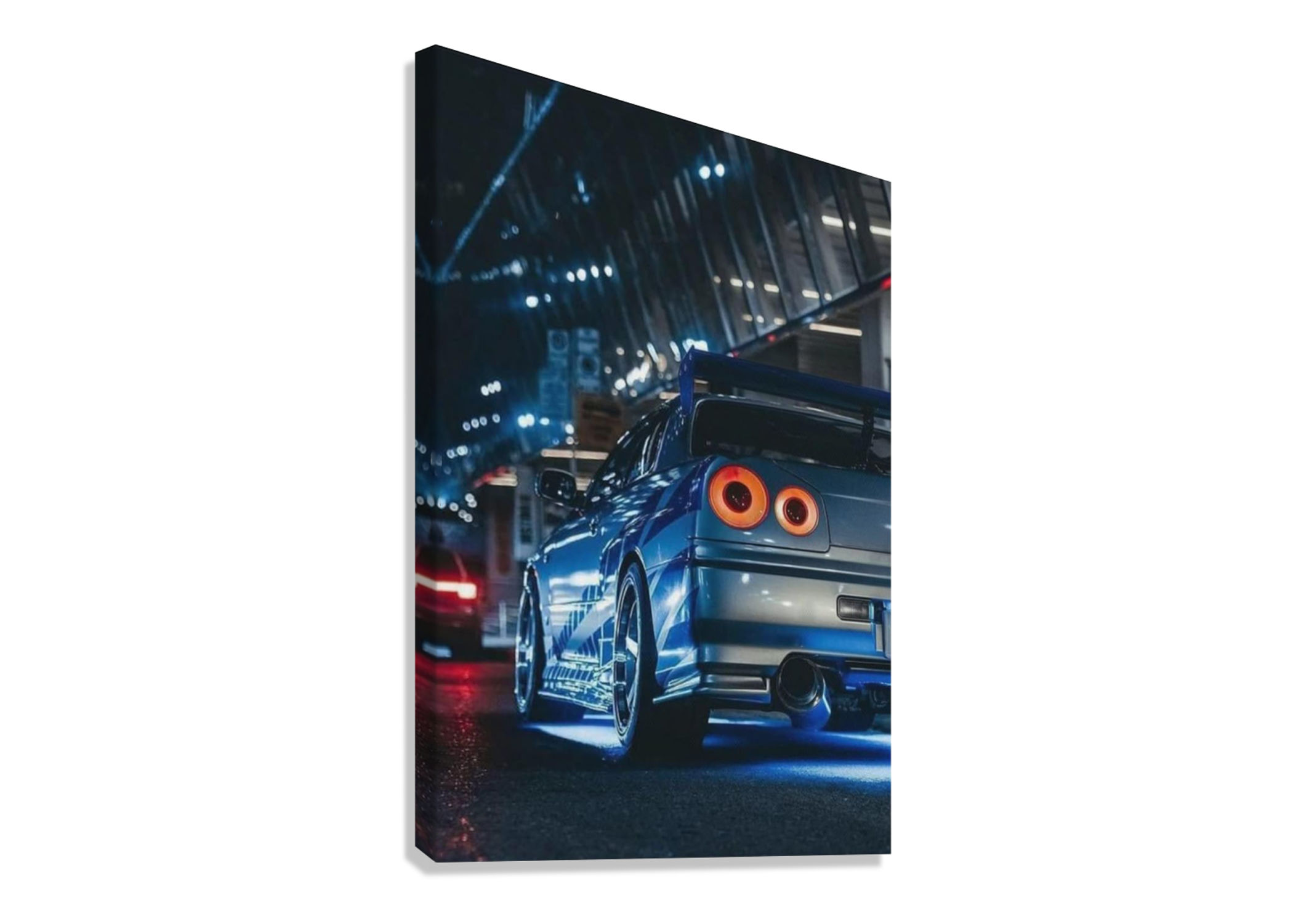 NISSAN GTR JDM CANVAS POSTER