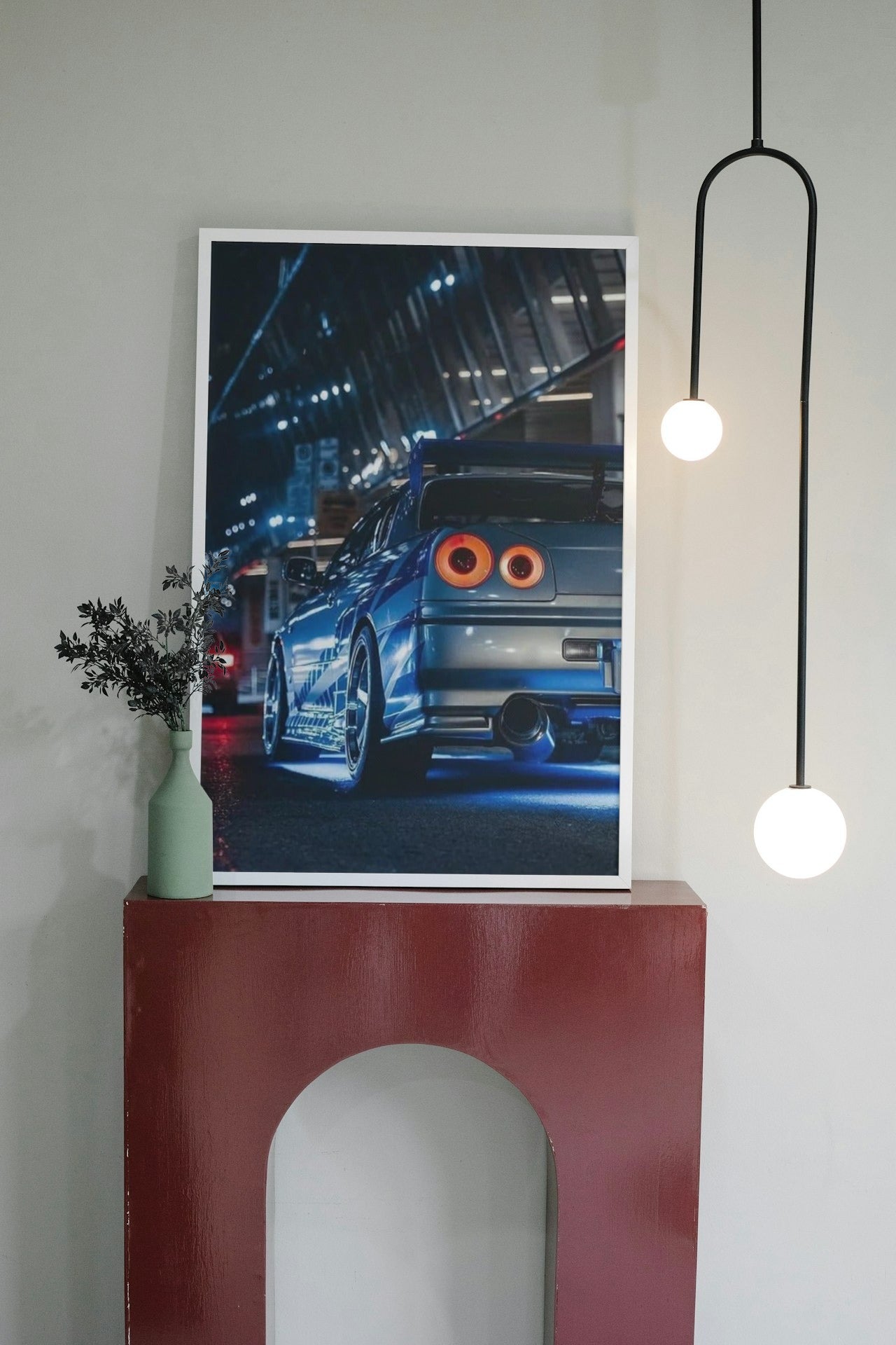 NISSAN GTR JDM CANVAS POSTER