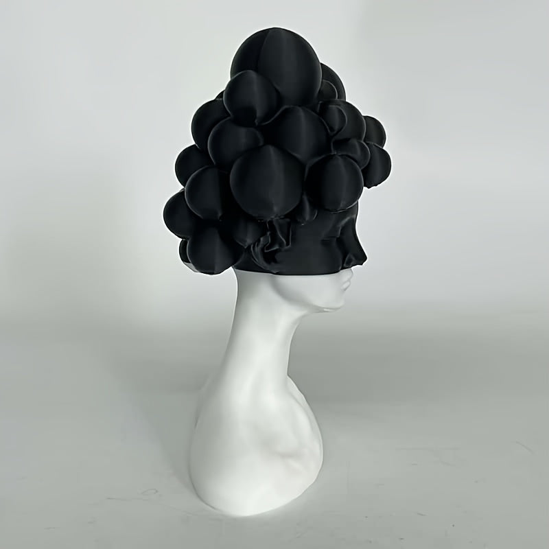 Tnessential Black and White Contrasting Abstract African Sculpture 3D Decor