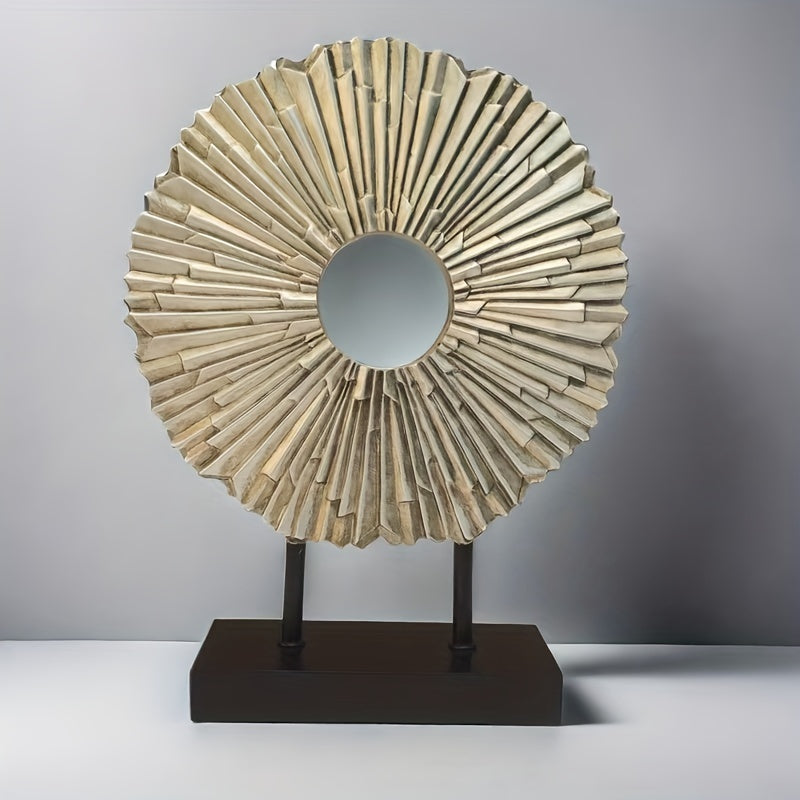 Tnessential Elegant Sunflower Resin Decoration 3D Decor