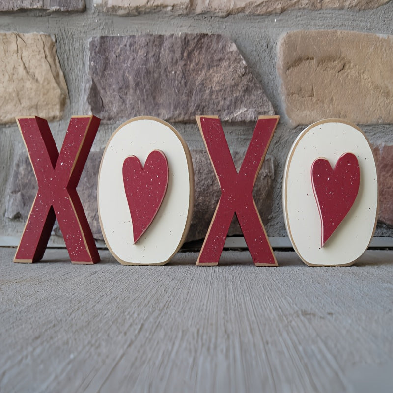 Tnessential XOXO Blocks 3D Decor