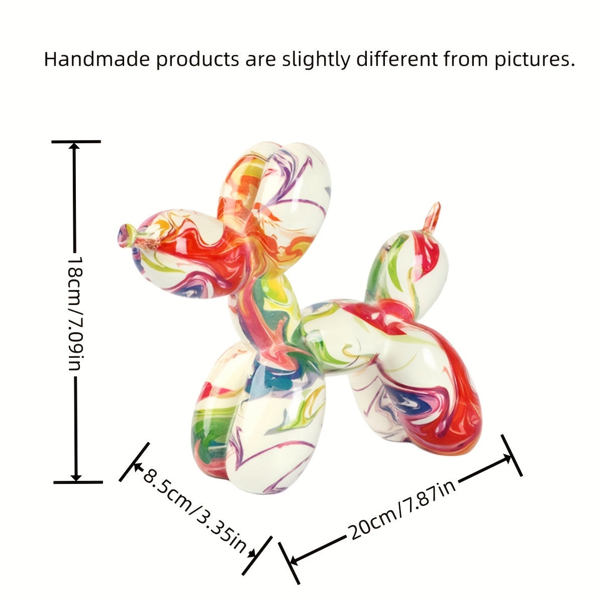 Tnessential Creative Resin Dog Decoration 3D Decor