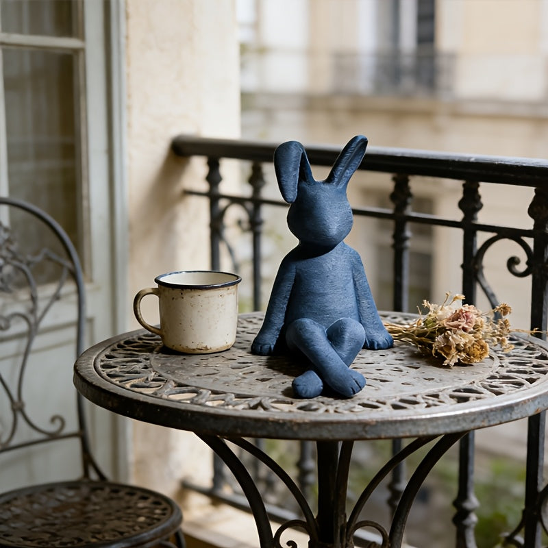 Tnessential One Creative Cute Healing Animal Figurine: Charming Sitting 3D Decor