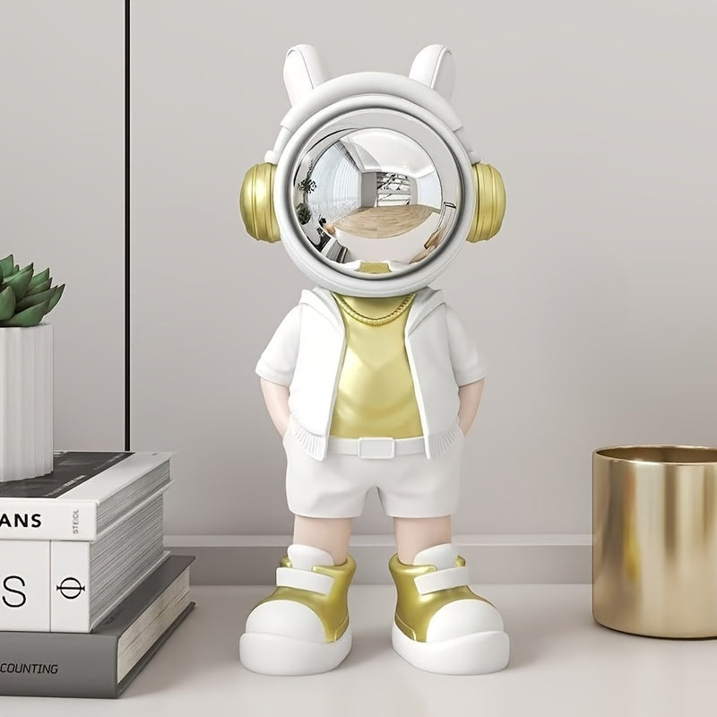 Tnessential Incredibly Cool Astronaut Figurine 3D Decor
