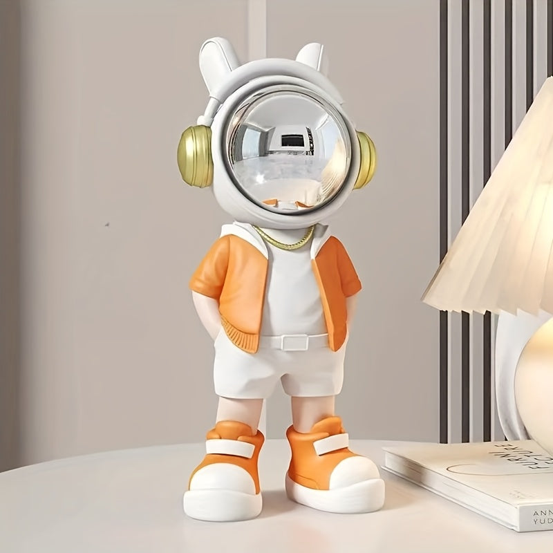 Tnessential Incredibly Cool Astronaut Figurine 3D Decor