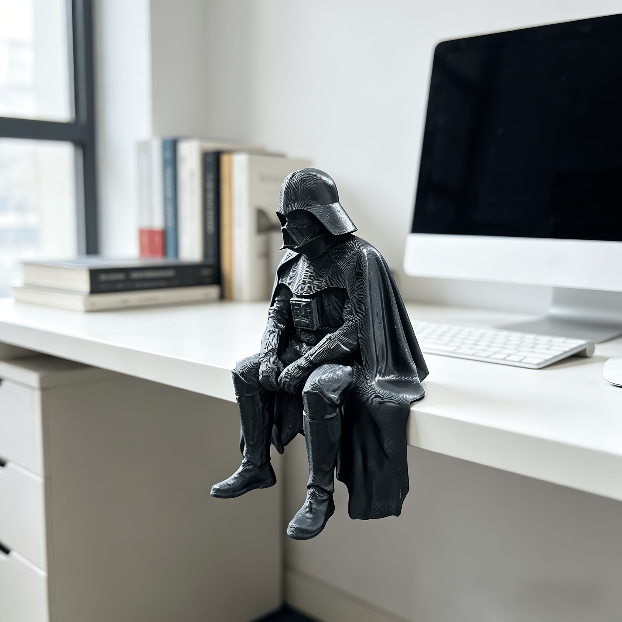 Tnessential Star Wars Darth Vader Black Knight and Sad 3D Decor