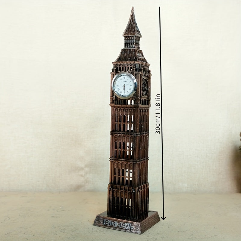 Tnessential British Landmark Big Ben Model Crafts 3D Decor