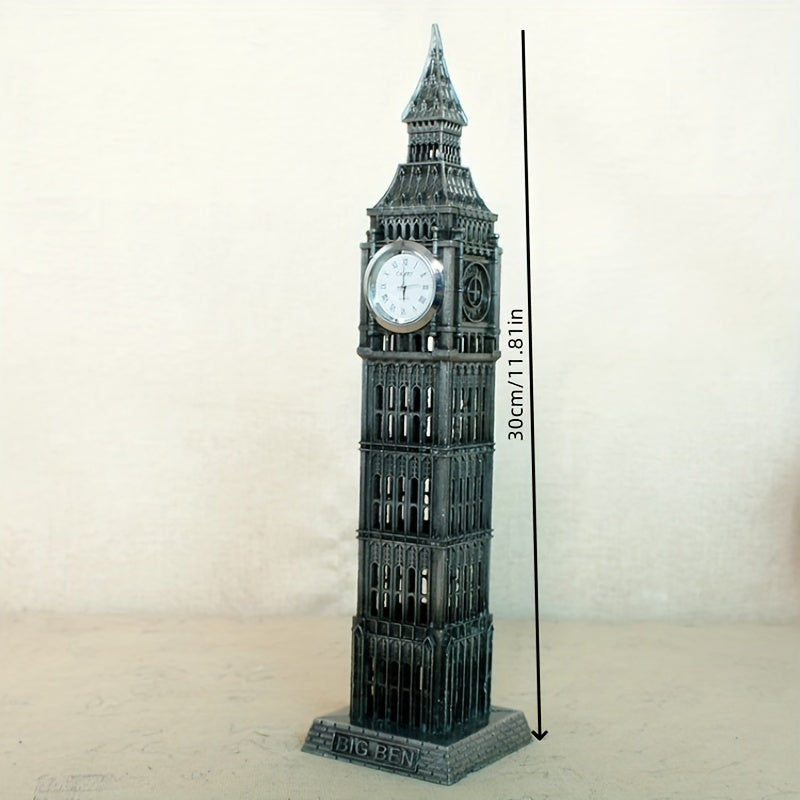 Tnessential British Landmark Big Ben Model Crafts 3D Decor