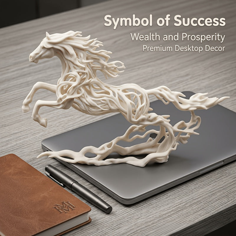 Tnessential Large-scale 3d-printed Ethereal Stallion 3D Decor