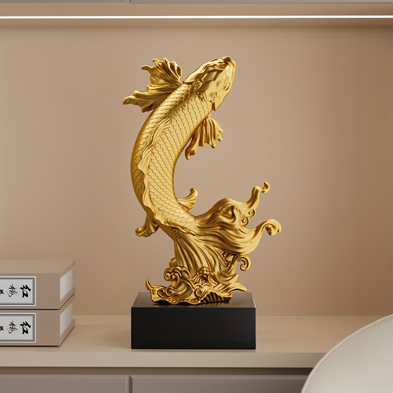 Tnessential Creative Arowana Sculpture Ornament 3D Decor