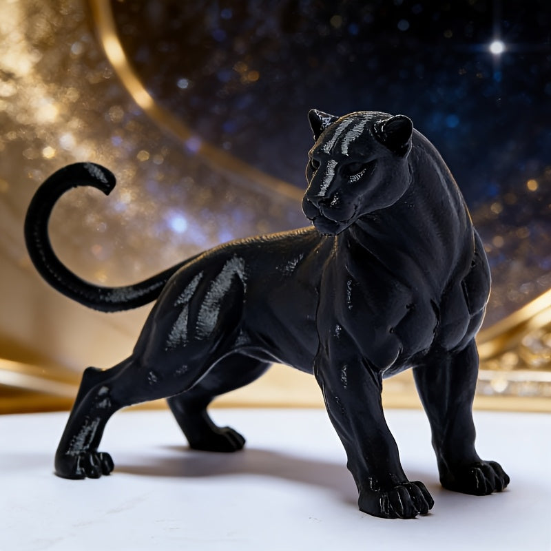 Tnessential Strong Panther Statue Decoration 3D Decor