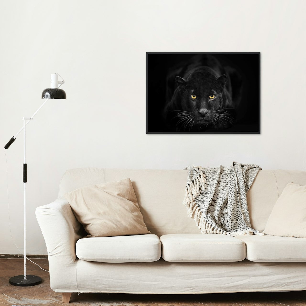 BLACK PANTHER CANVAS POSTER