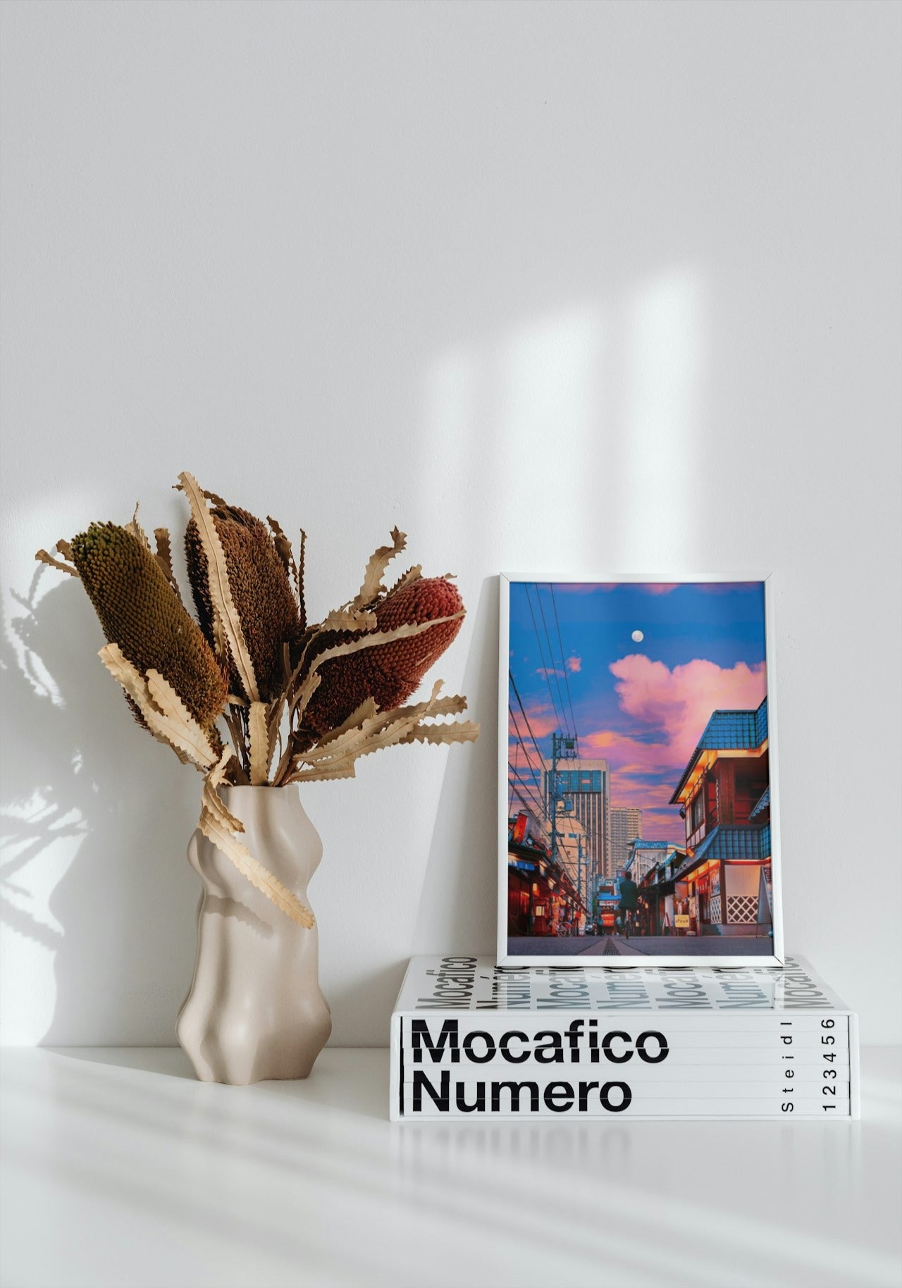 AESTHETIC SUNSET CANVAS POSTER