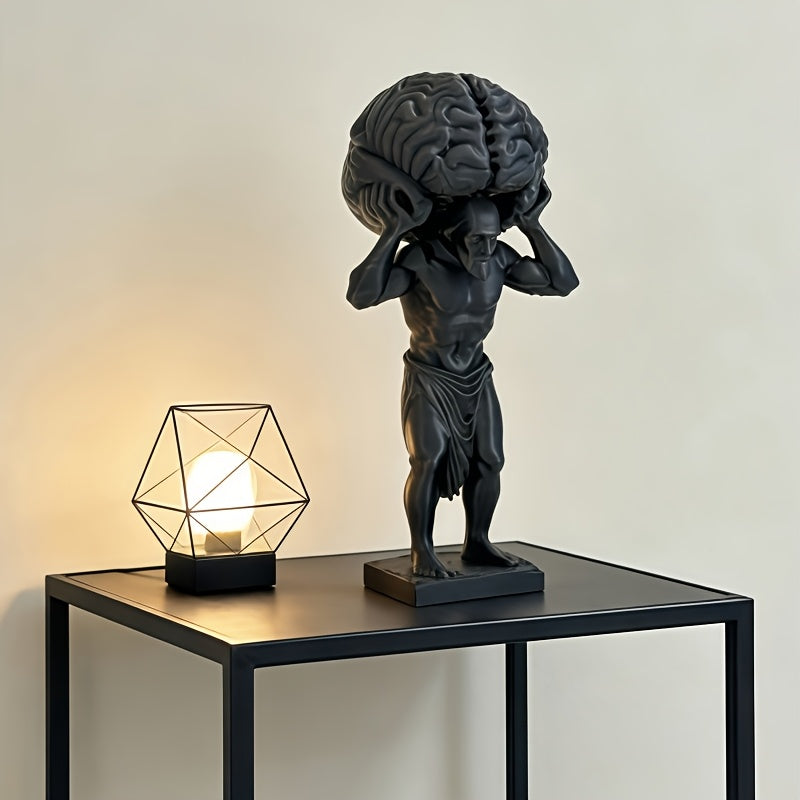 Tnessential Printed Philosophical Thinker Figurine 3D Decor