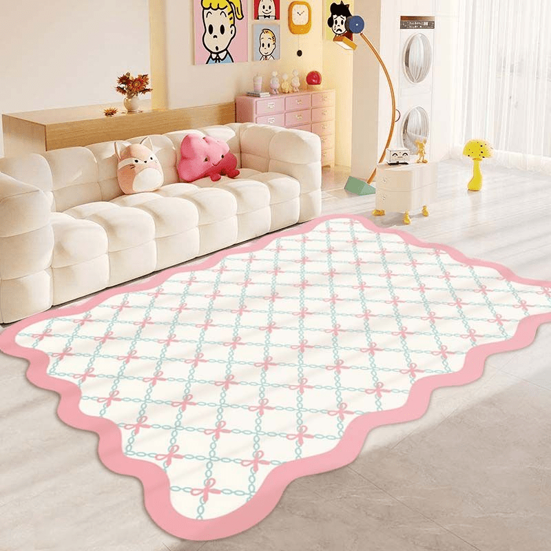 RED IRREGULAR 2 RUG view 3