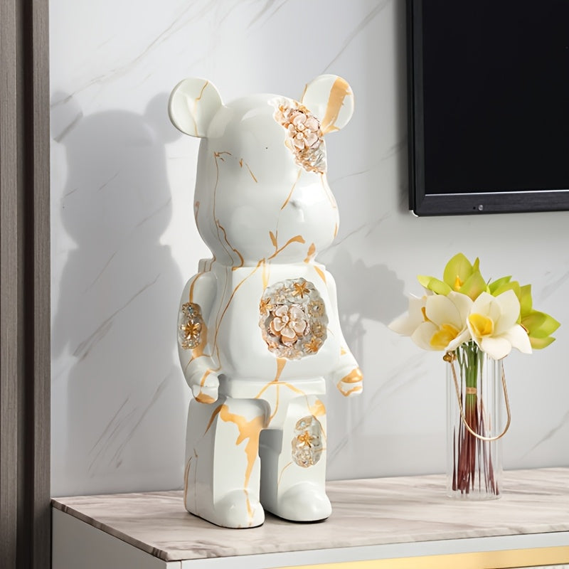 Tnessential Marble Pattern Ripped Art Decorative Sculpture 3D Decor