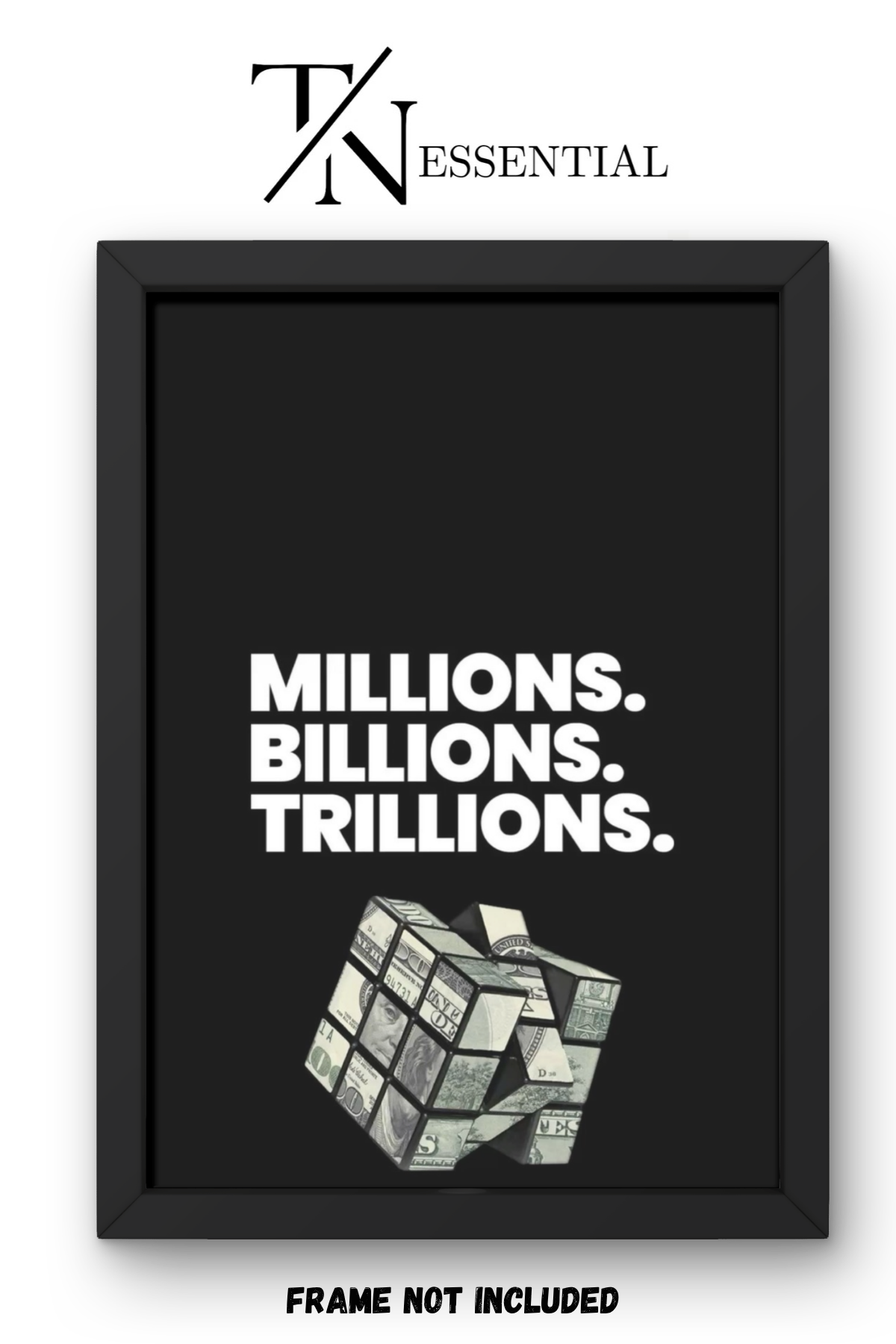 FINANCE PUZZLE CANVAS POSTER