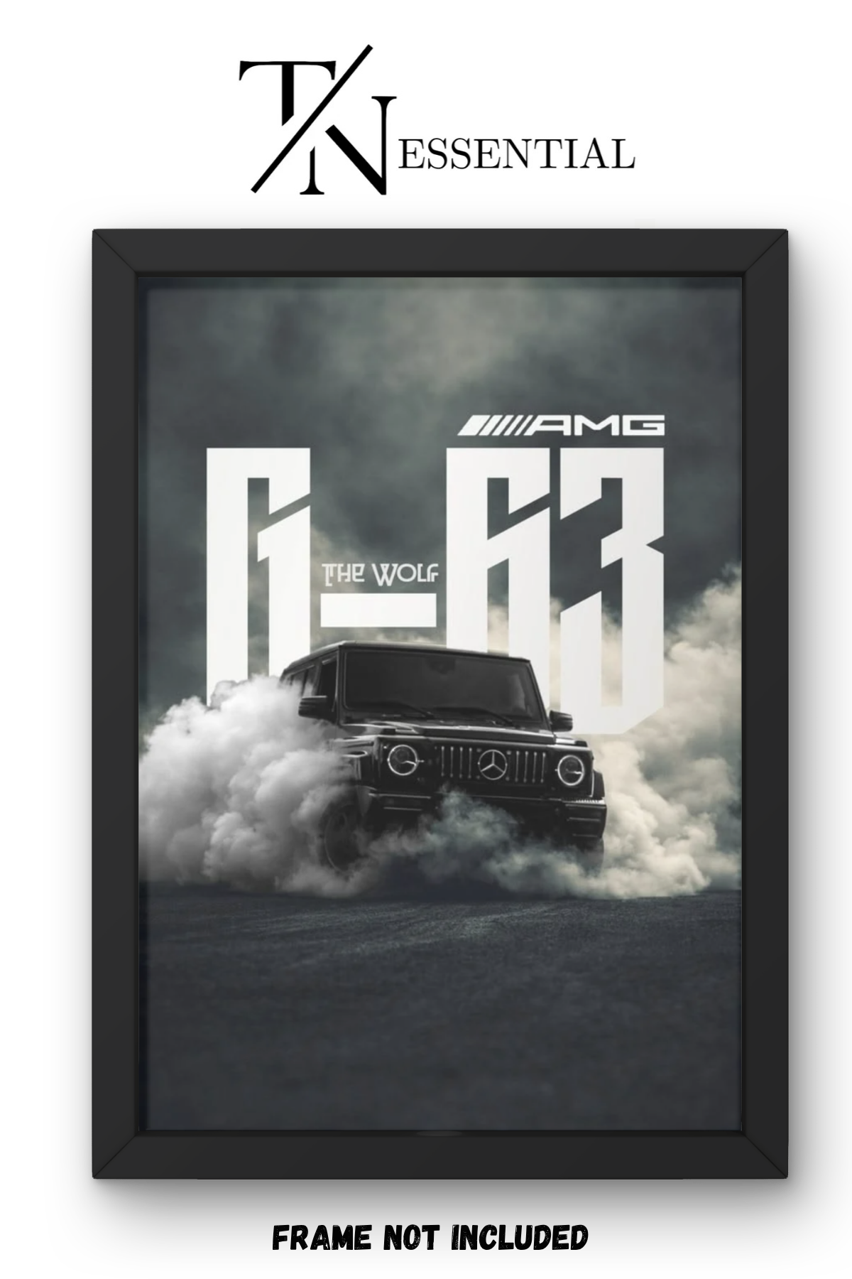 G63 SMOKE STORM CANVAS POSTER