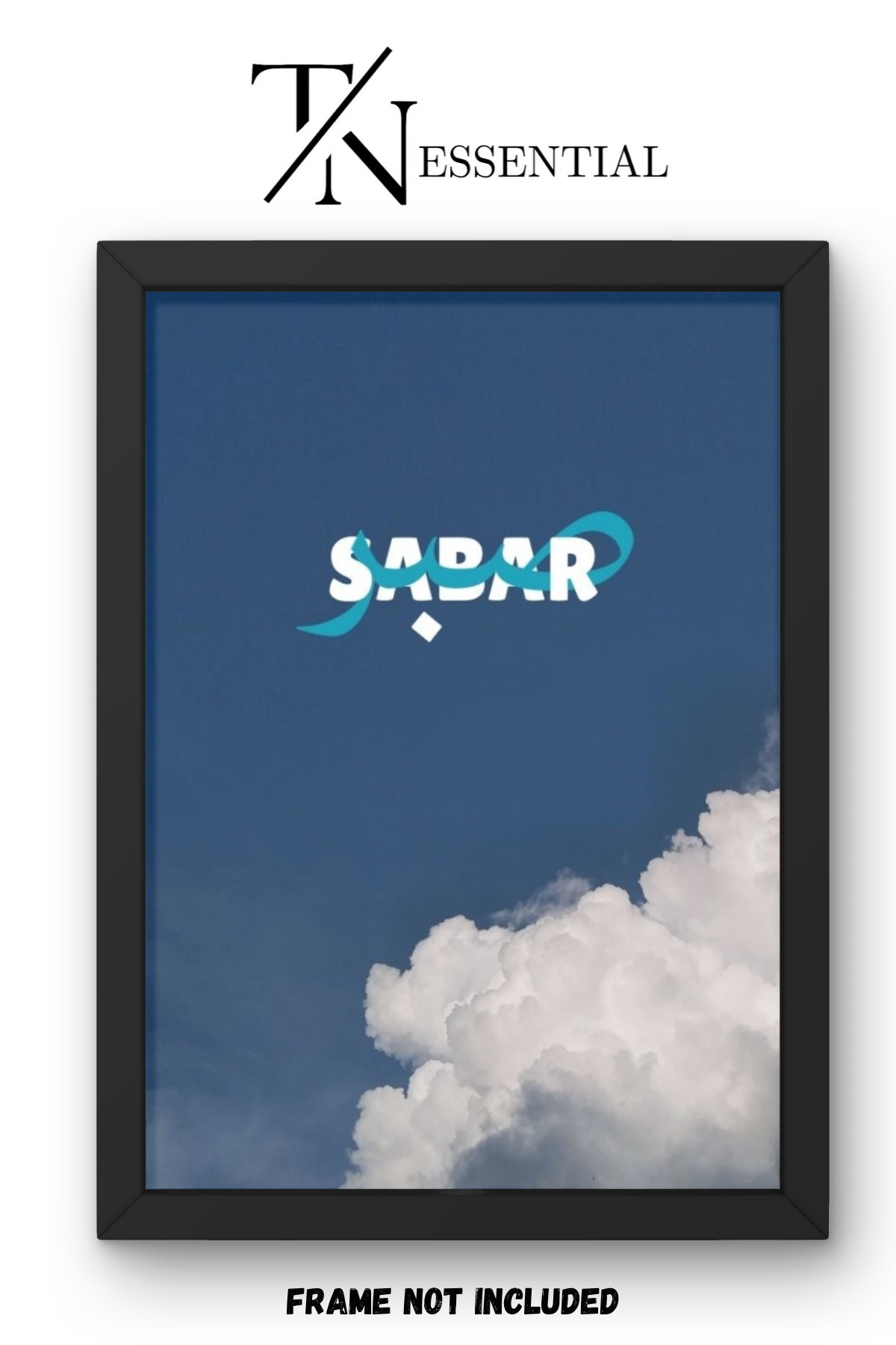 SABR CLOUD AESTHETIC CANVAS POSTER