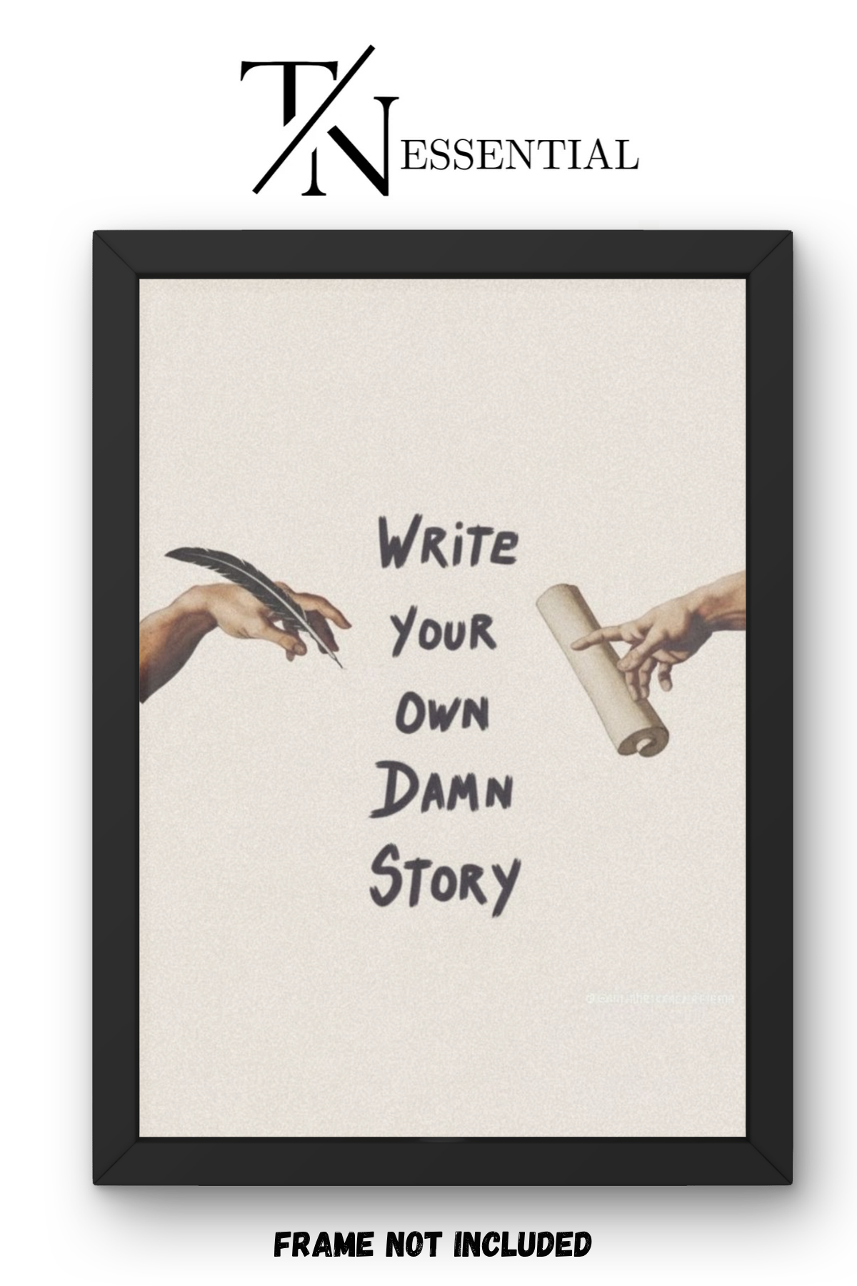AUTHOR OF YOUR LIFE CANVAS POSTER