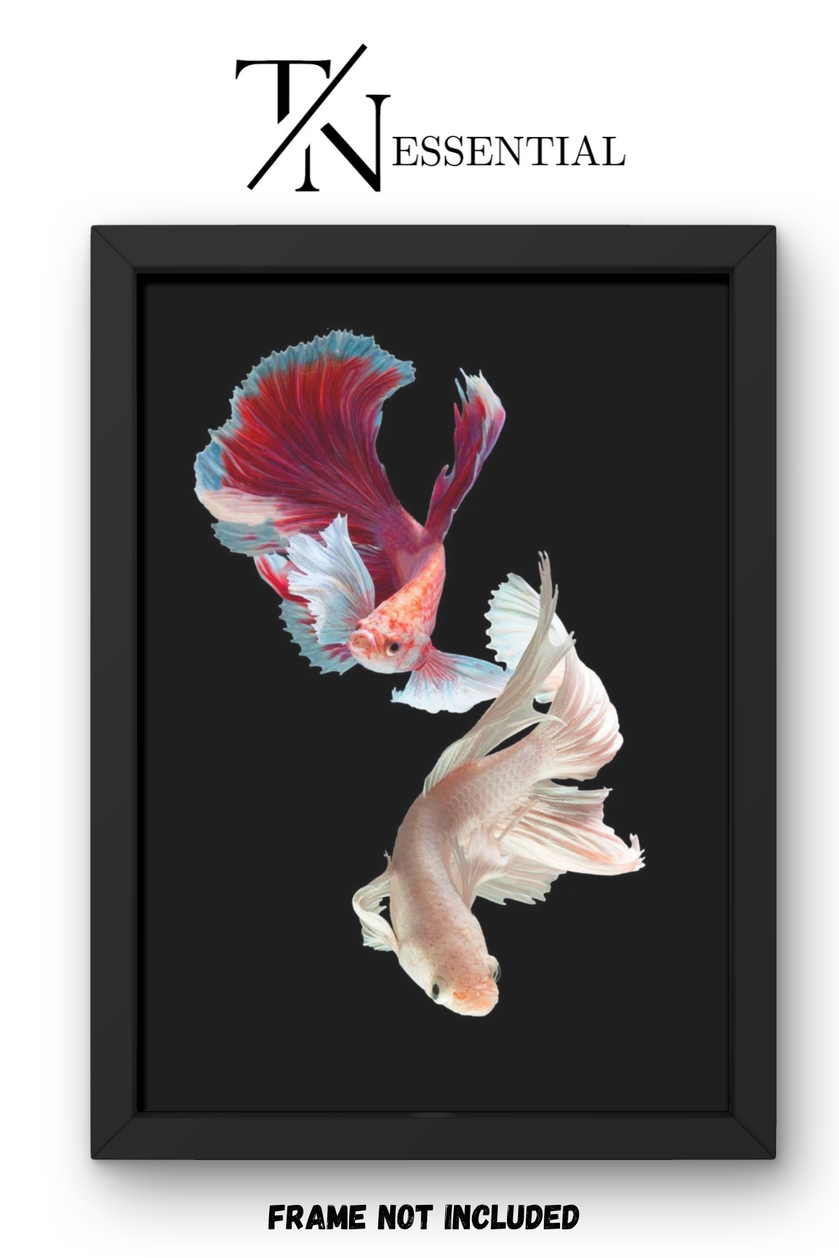 ELEGANT FISH DUO CANVAS POSTER