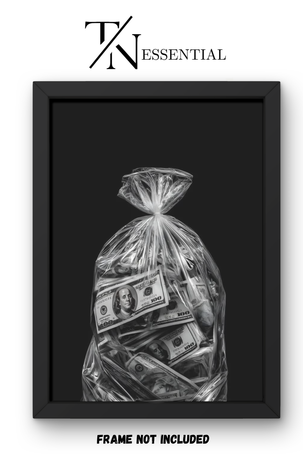 CASH SEALED AWAY CANVAS POSTER