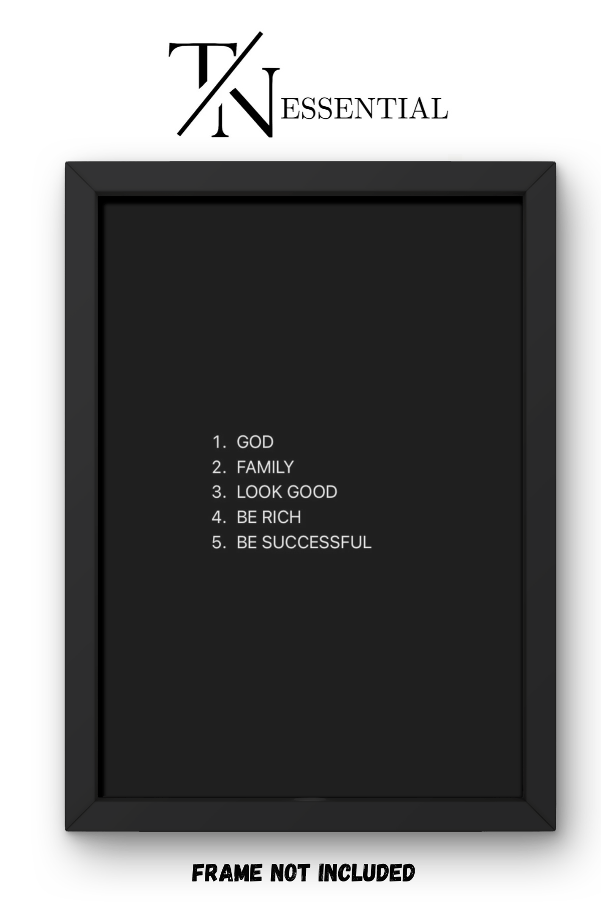SIMPLE LIFE CODE CANVAS POSTER