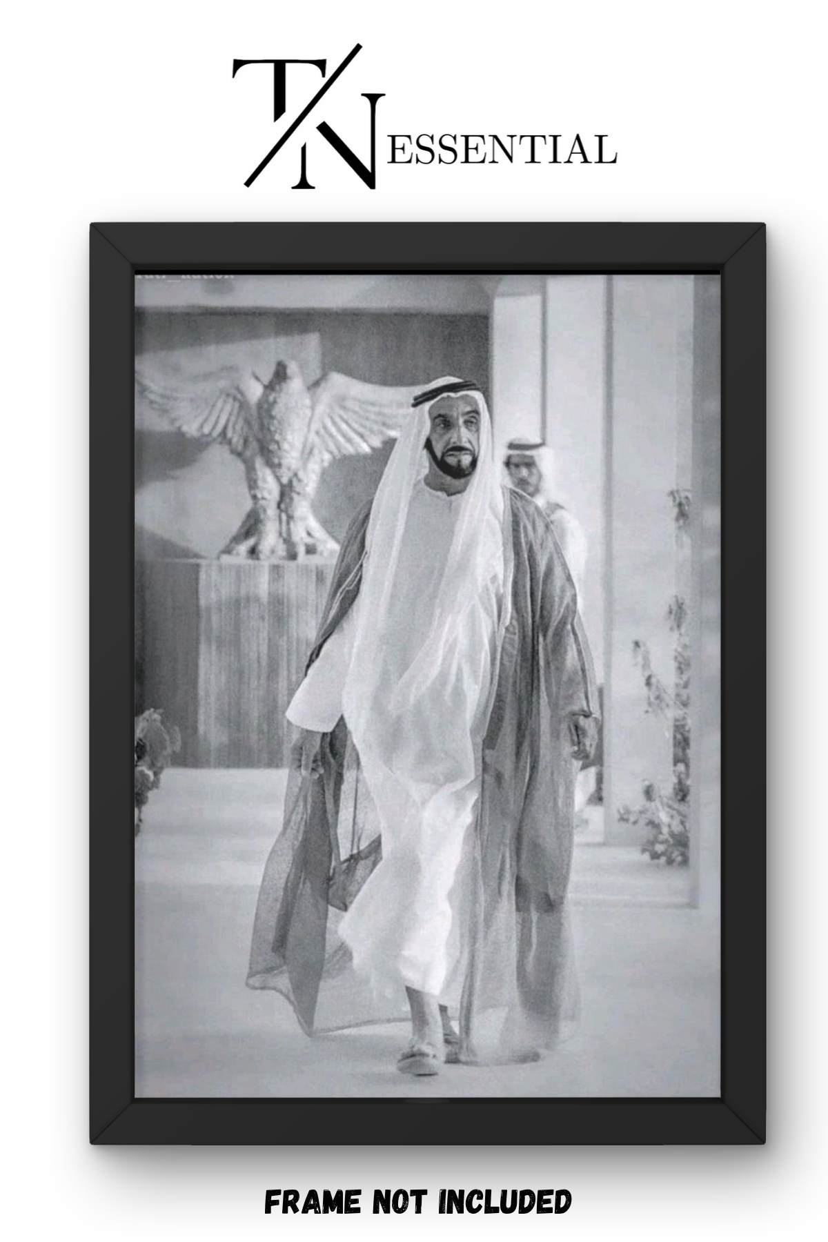 HH SHIEKH ZAYED NATION BUILDER SPIRIT CANVAS POSTER