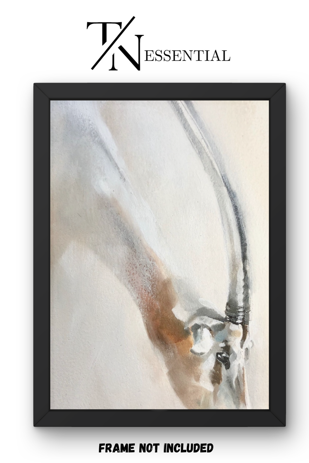 DESERT ORYX SILENCE CANVAS POSTER