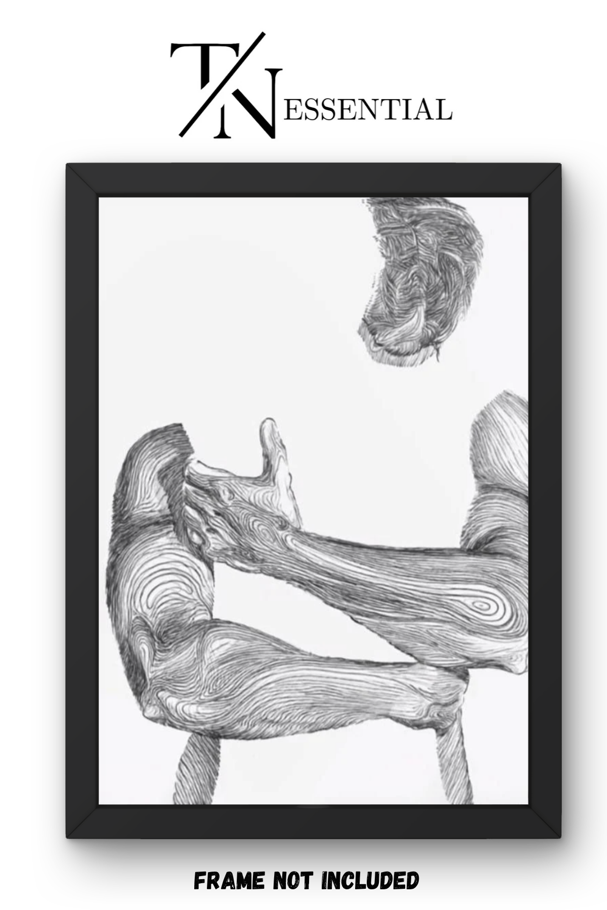 AFFECTIONATE HUG CANVAS POSTER