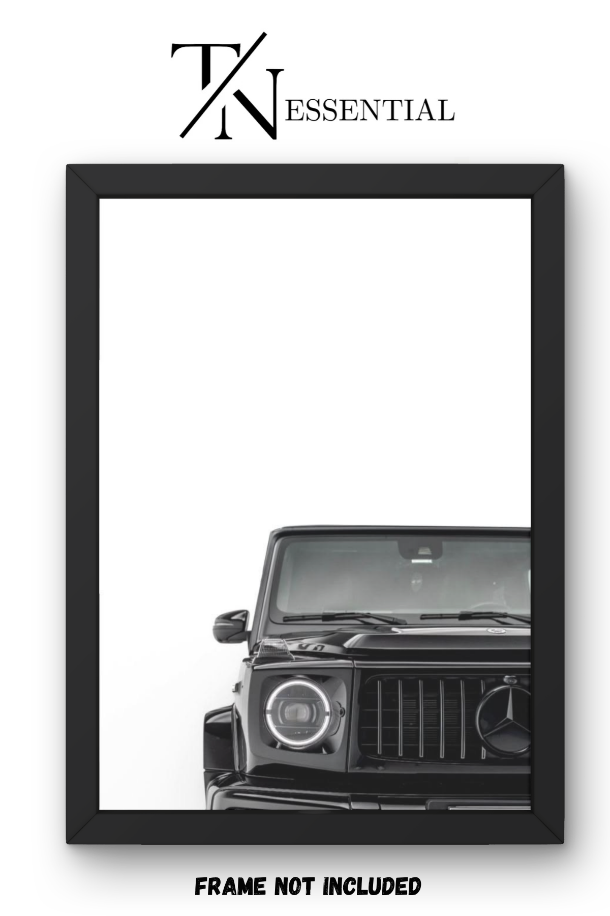 BLACK G WAGON CANVAS POSTER