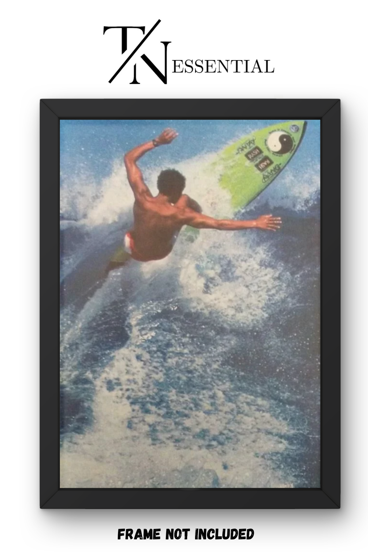 VINTAGE SURF CULTURE AESTHETIC CANVAS POSTER