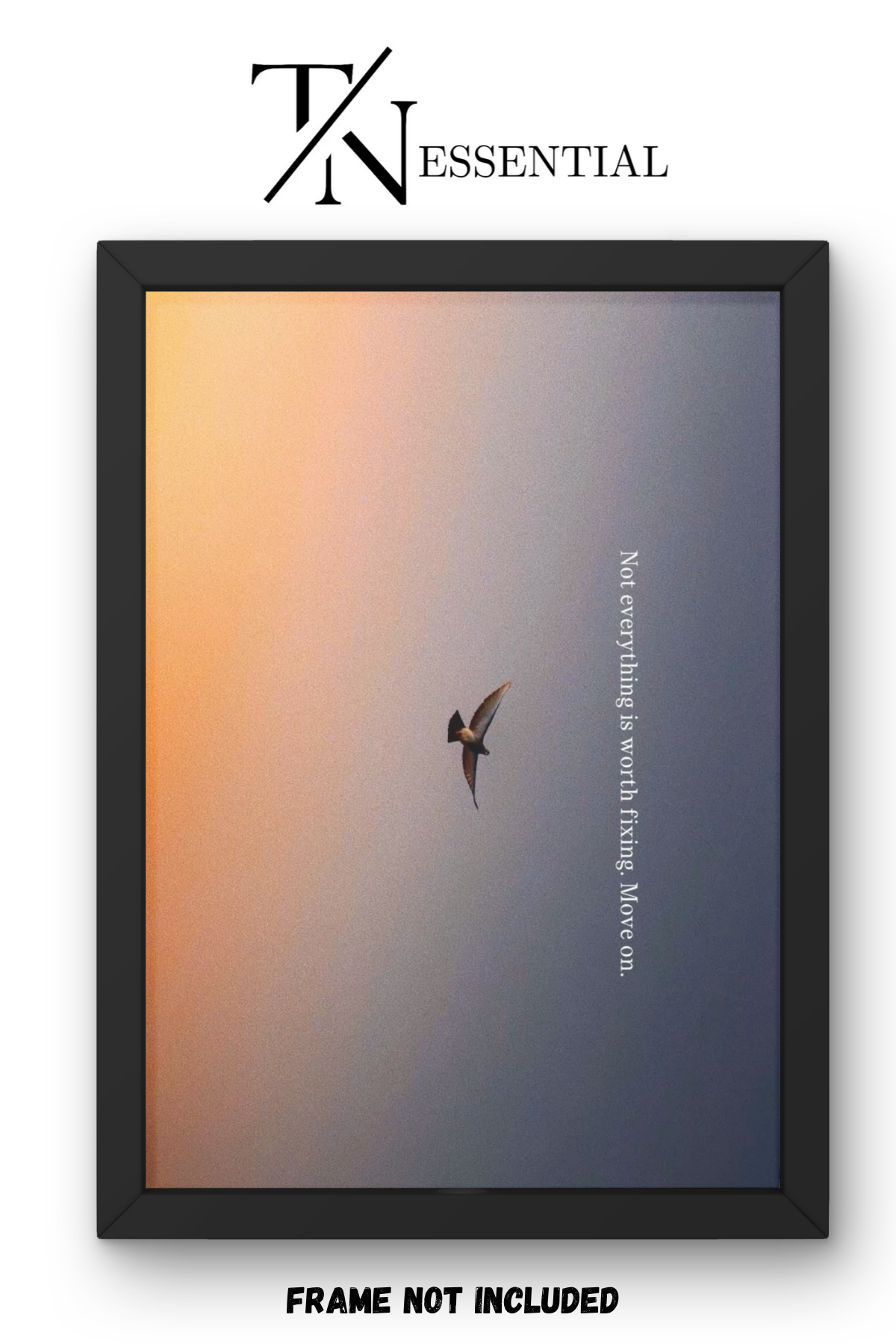 FLY AWAY SELF GROWTH CANVAS POSTER