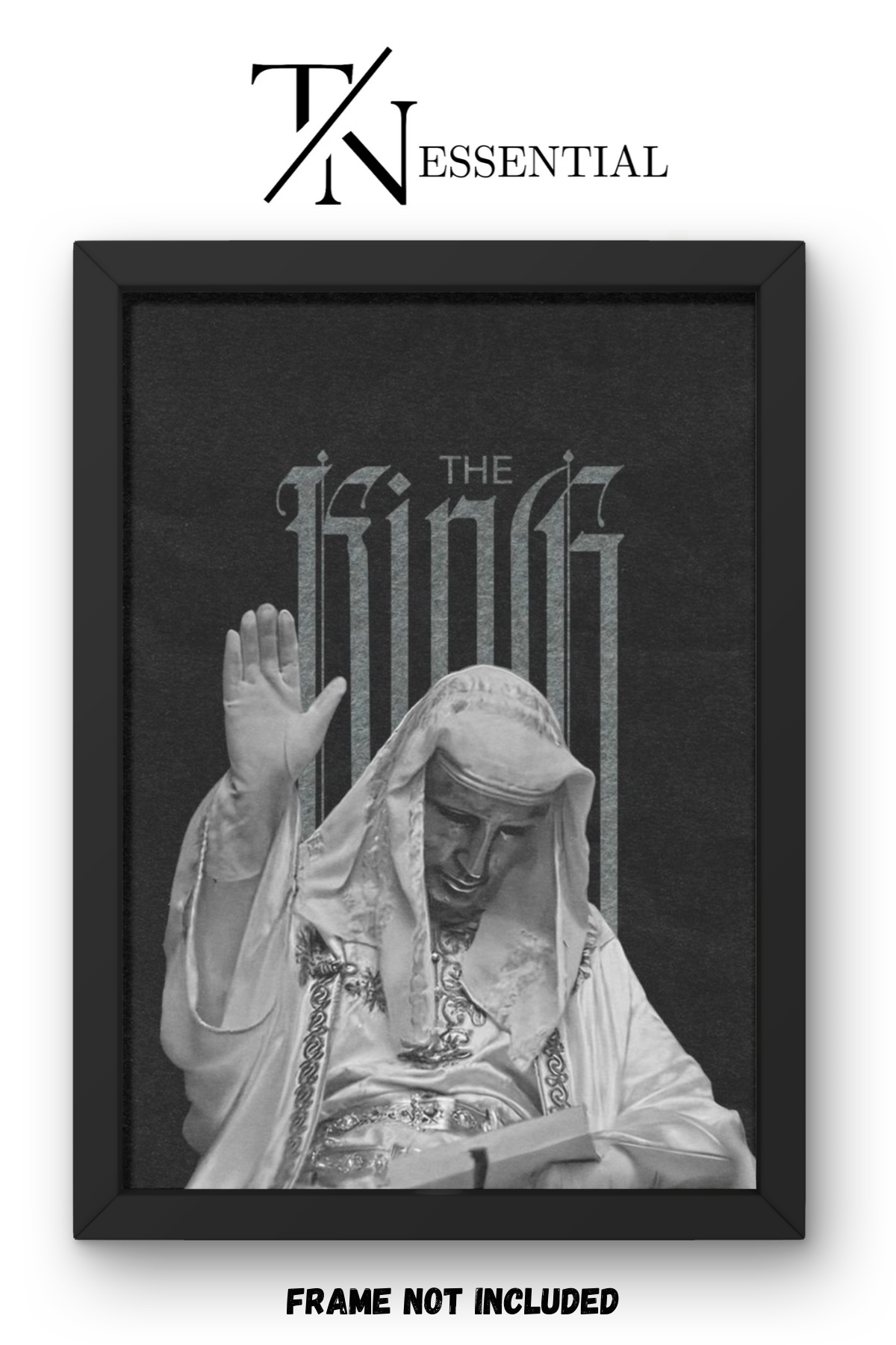 THE KING DIVINE AUTHORITY CANVAS POSTER