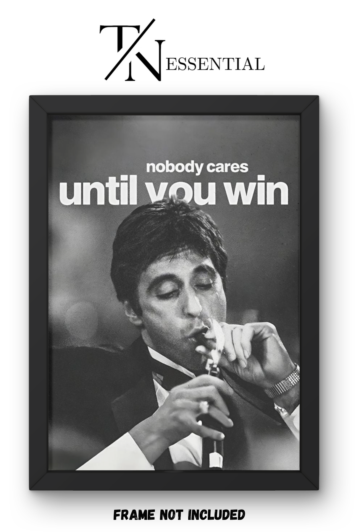 TONY MONTANA WINNING MINDSET CANVAS POSTER