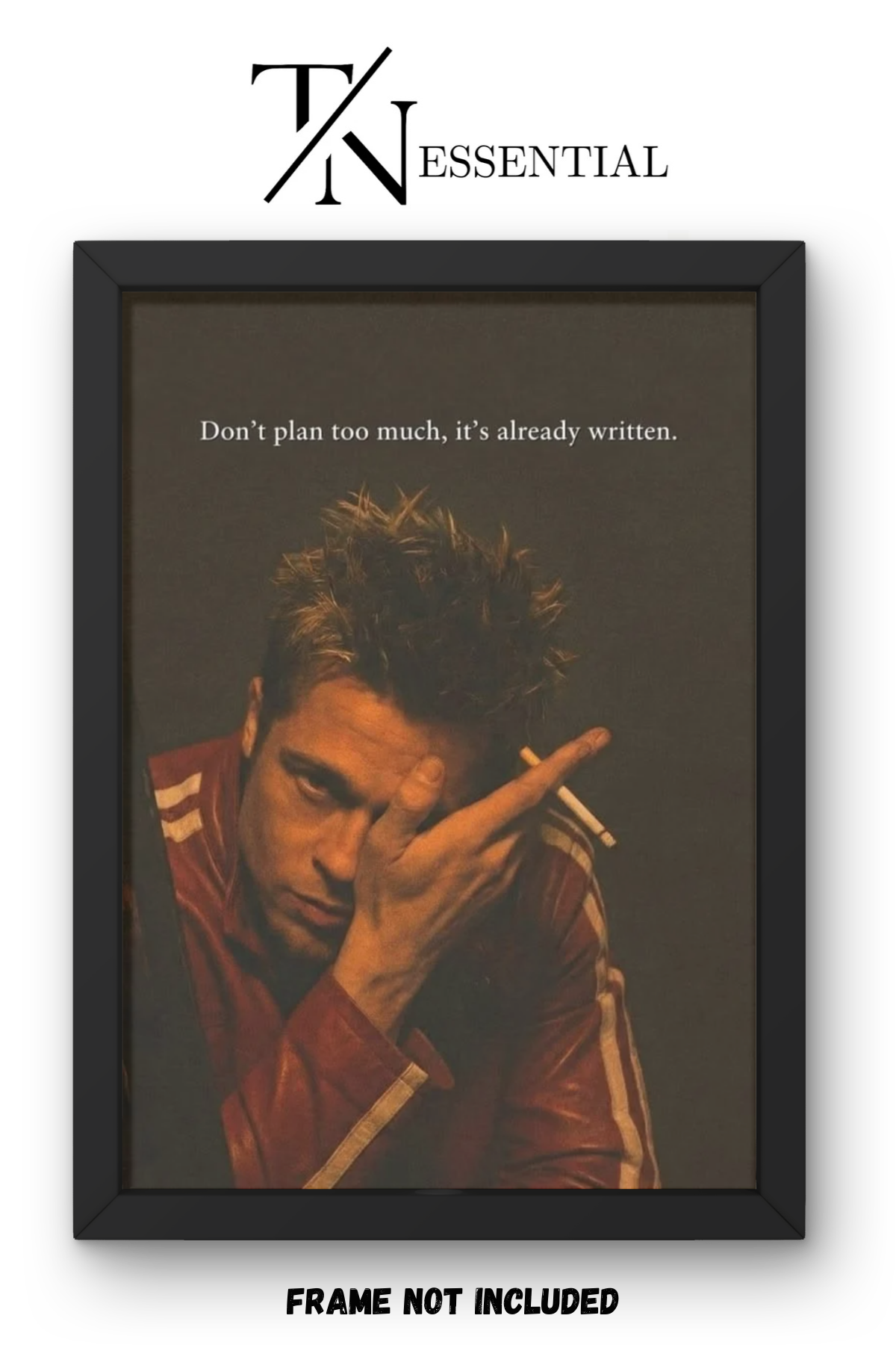 FATE AND CHAOS MINDSET CANVAS POSTER