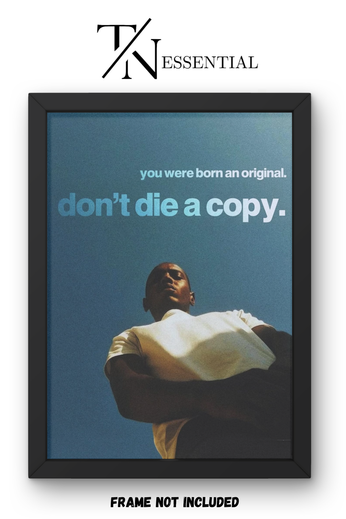 AUTHENTIC LIFE MOTIVATION CANVAS POSTER