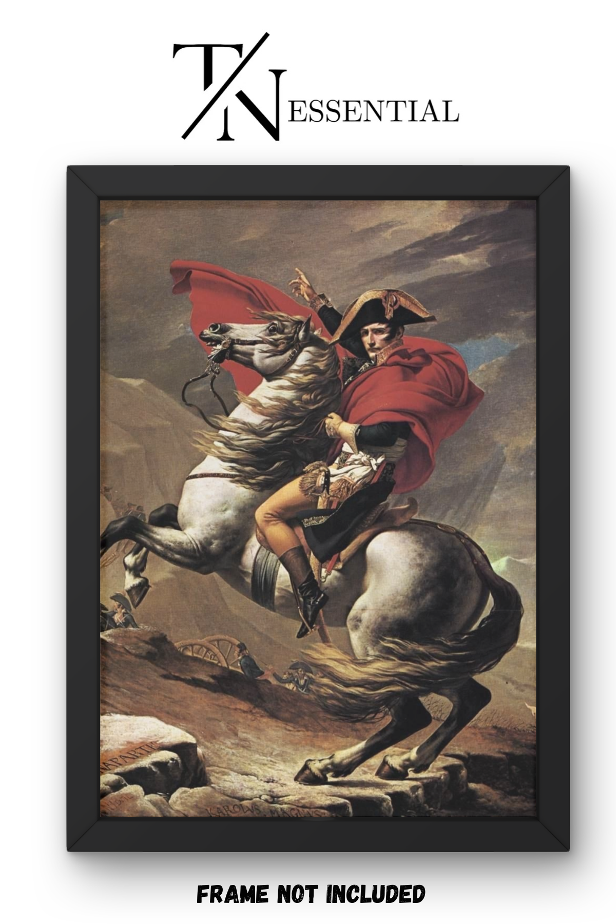 NAPOLEON BONAPARTE VICTORY RIDE LEGENDARY WAR LEADER CANVAS POSTER