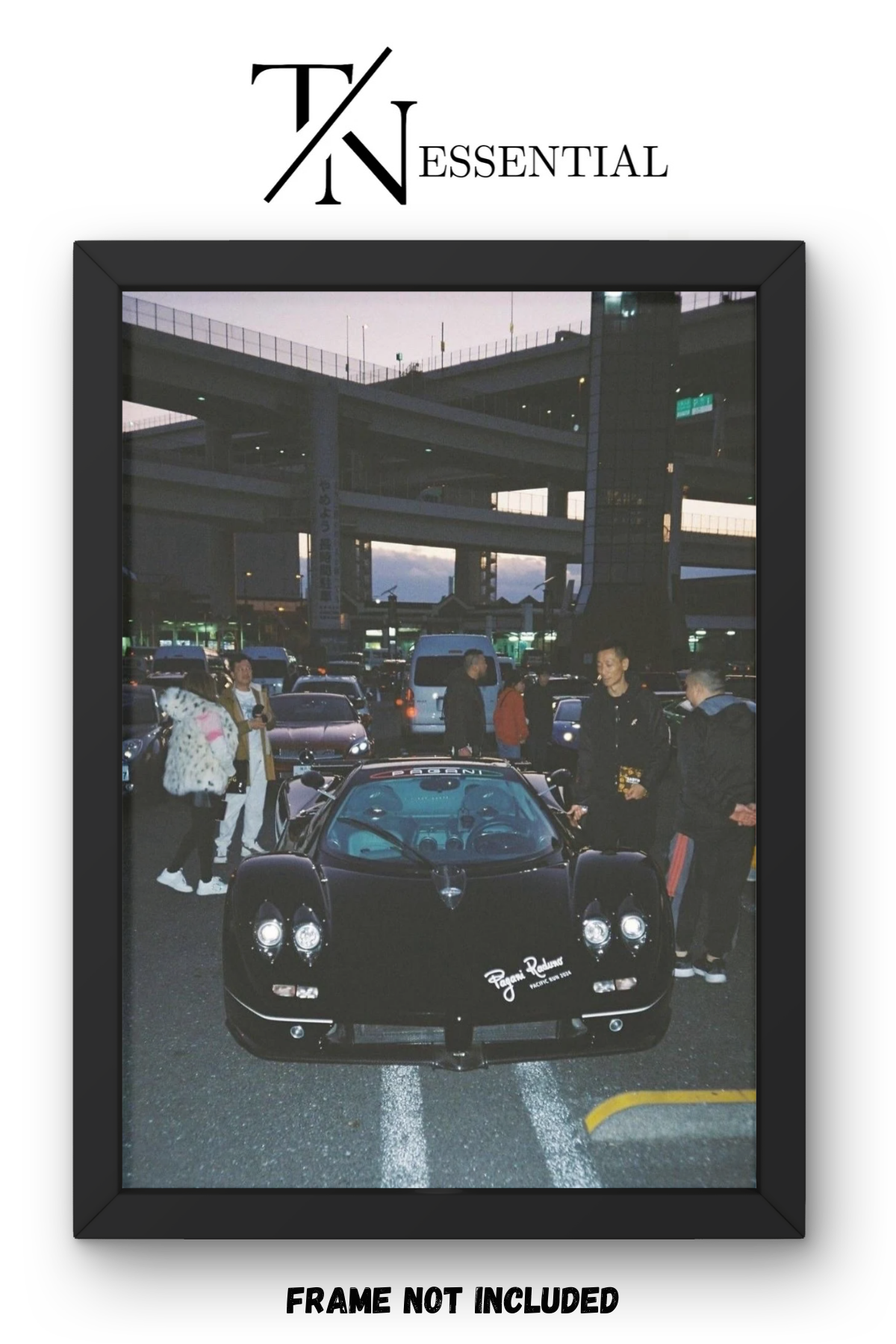PAGANI ZONDA STREET CULTURE CANVAS POSTER