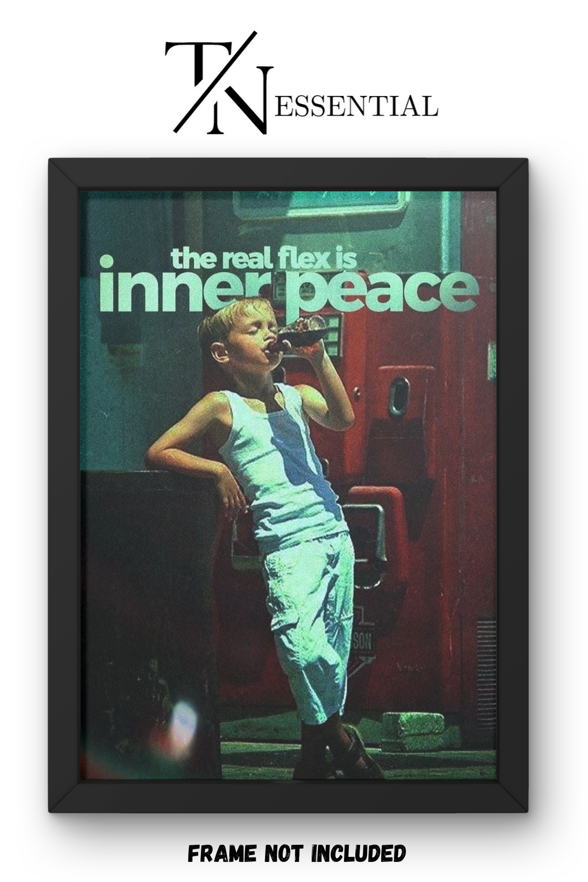INNER PEACE AESTHETIC MOTIVATION CANVAS POSTER