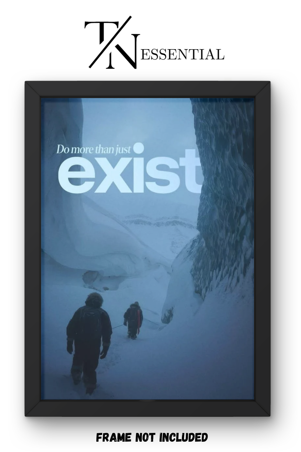 DO MORE THAN JUST EXIST MOTIVATIONAL CANVAS POSTER