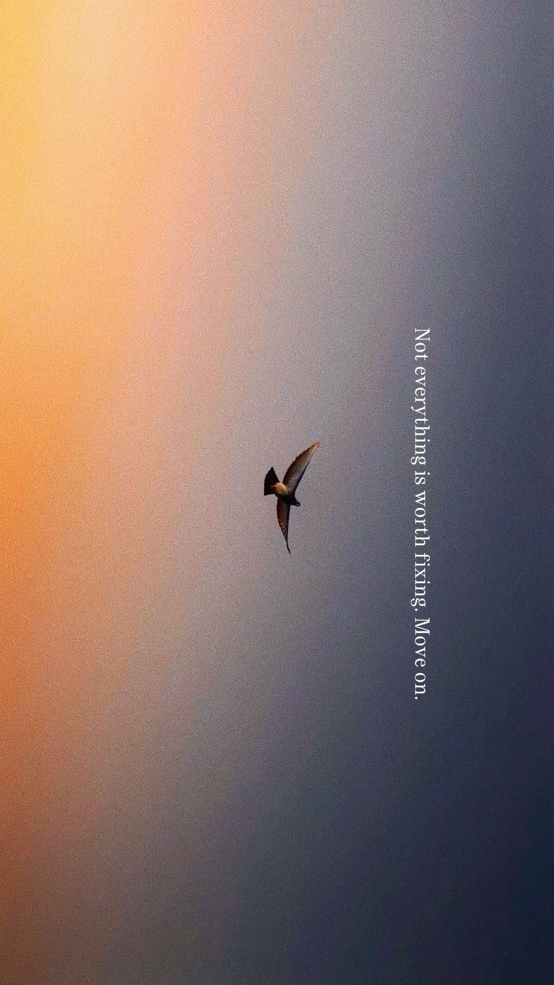 FLY AWAY SELF GROWTH CANVAS POSTER