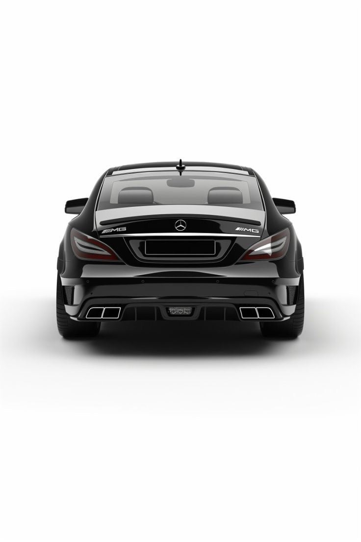 CLS AMG BACK VIEW AESTHETIC CANVAS POSTER
