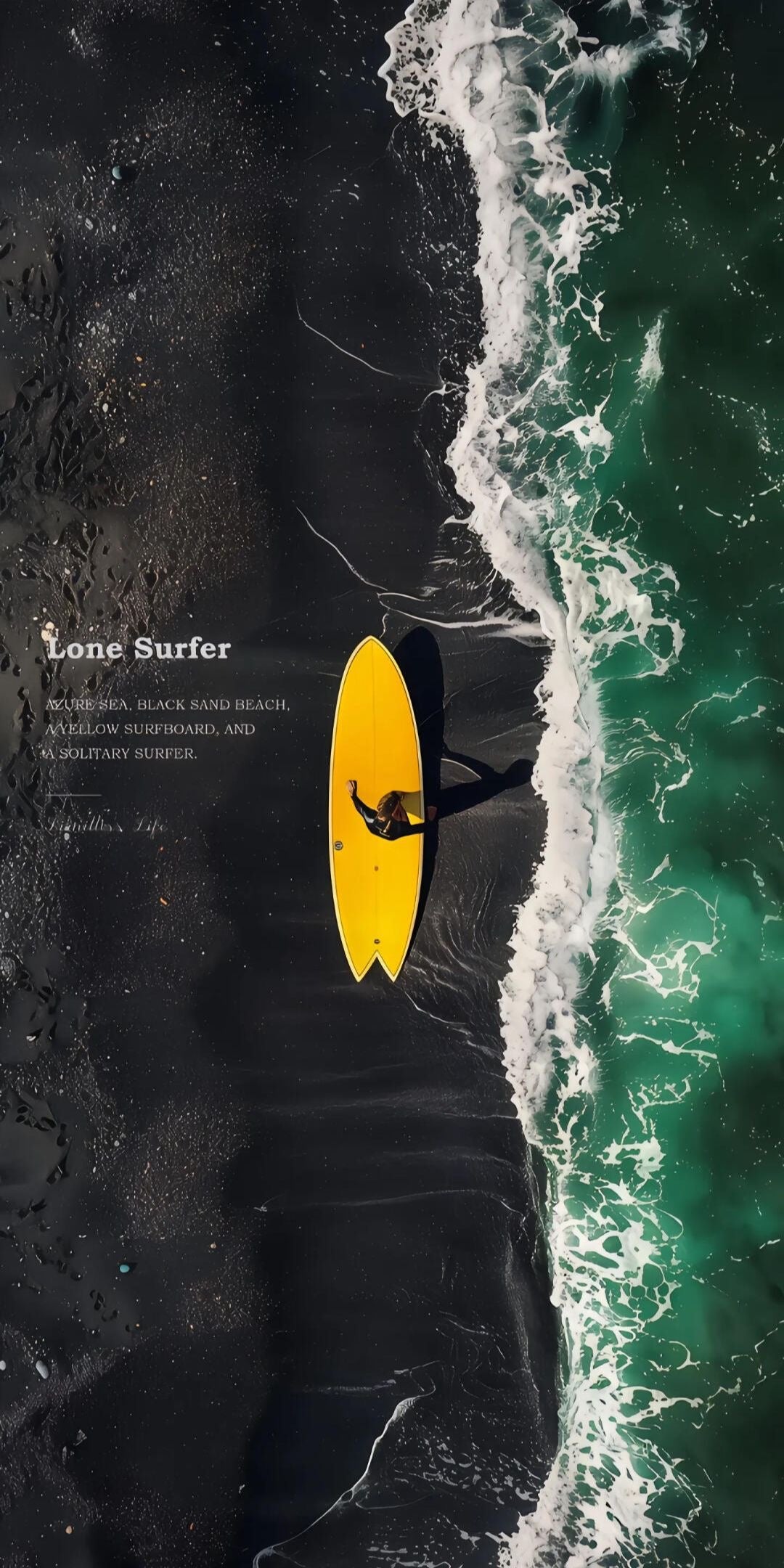 SOLO WAVE HUNTER CANVAS POSTER