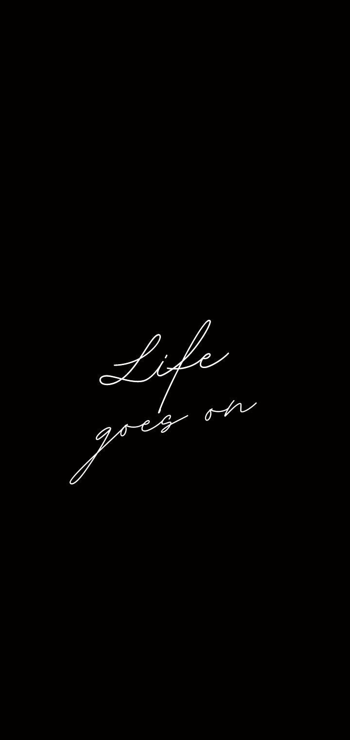 LIFE MOVES FORWARD CANVAS POSTER