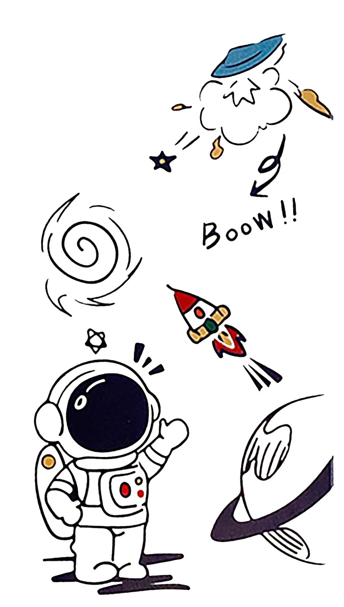 LITTLE SPACE DREAMER CANVAS POSTER