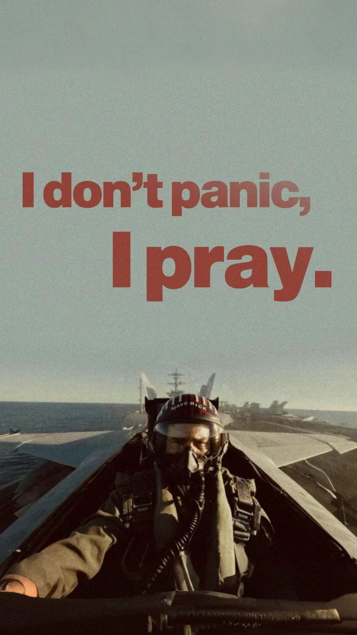 PRAYER UNDER PRESSURE CANVAS POSTER
