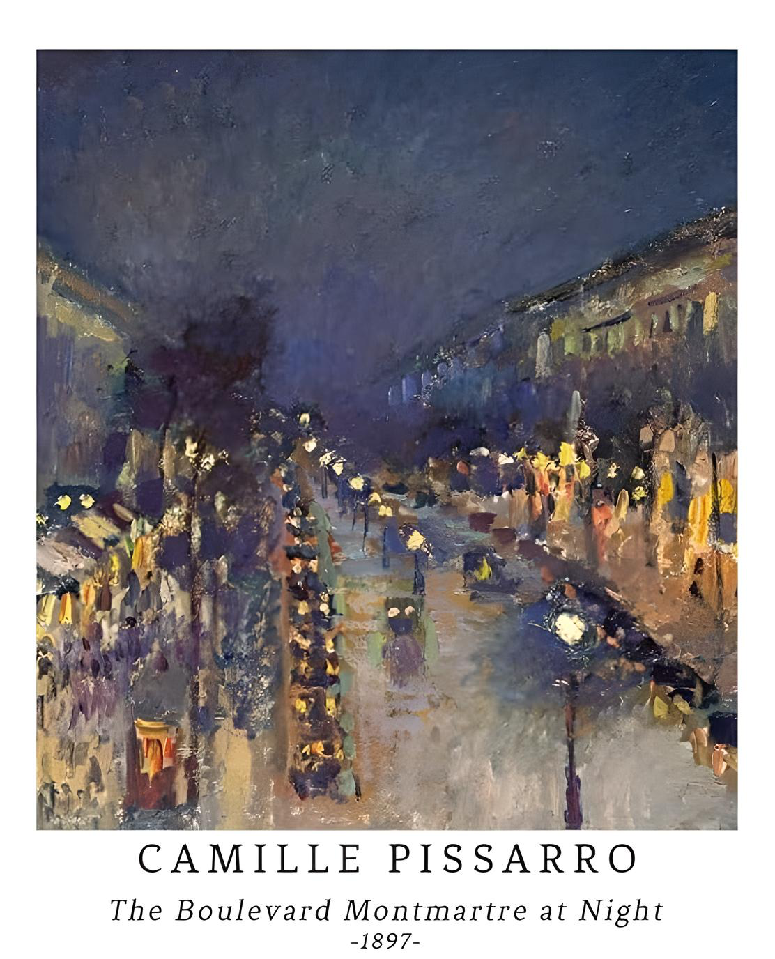 CAMILLIE PISSARRO PAINTING CANVAS POSTER
