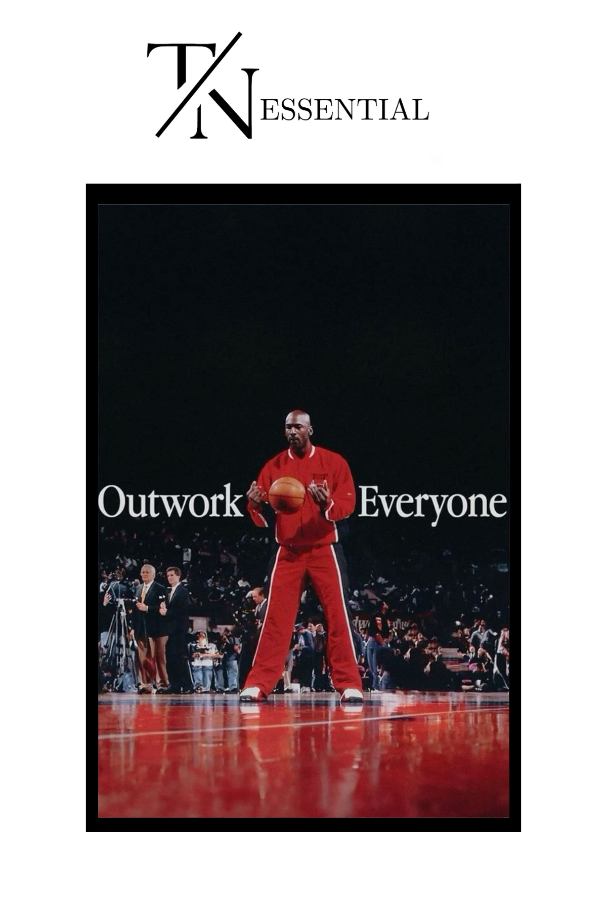 BASKETBALL MOTIVATIONAL CANVAS POSTER