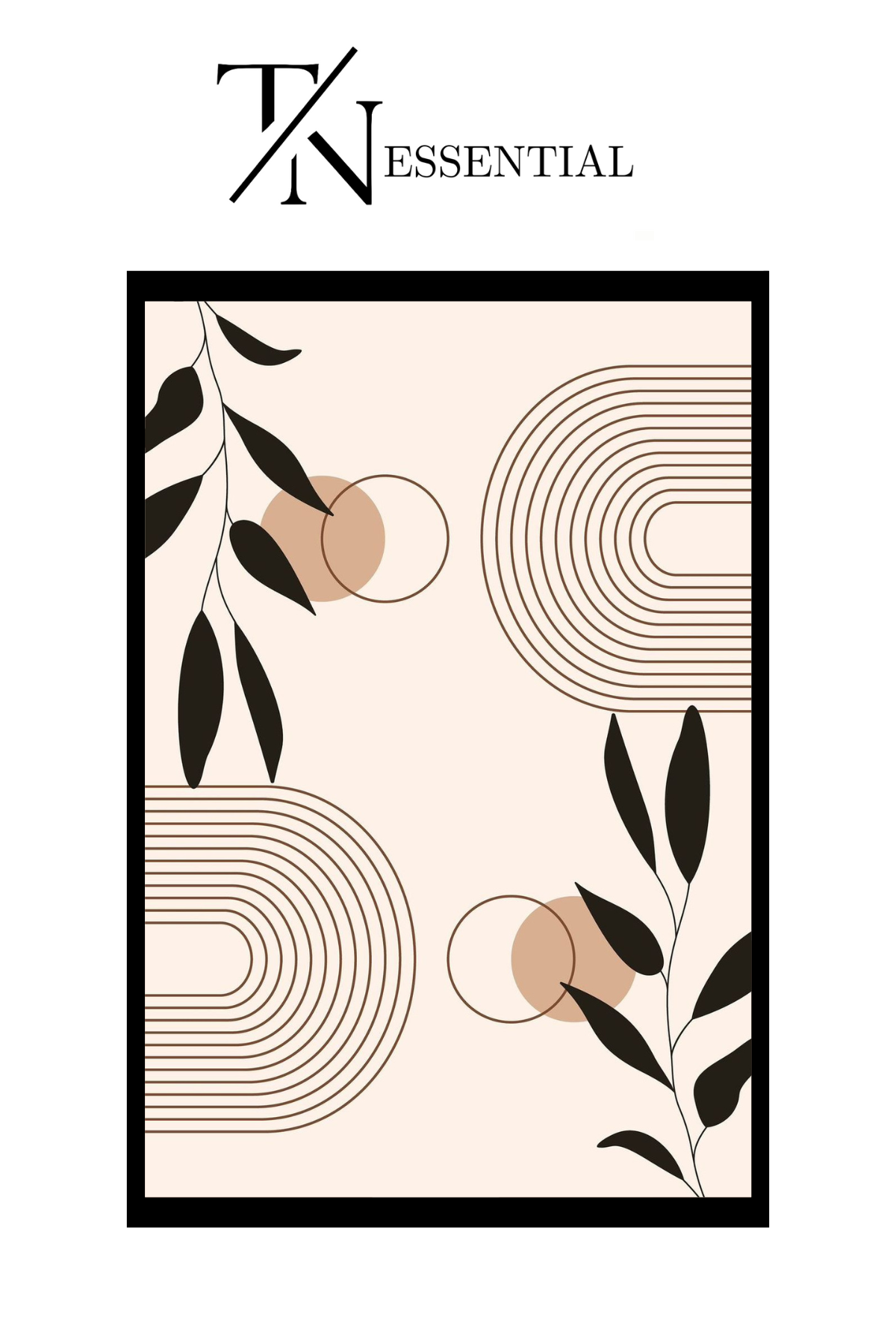 BOHEMIAN STYLED CANVAS POSTER